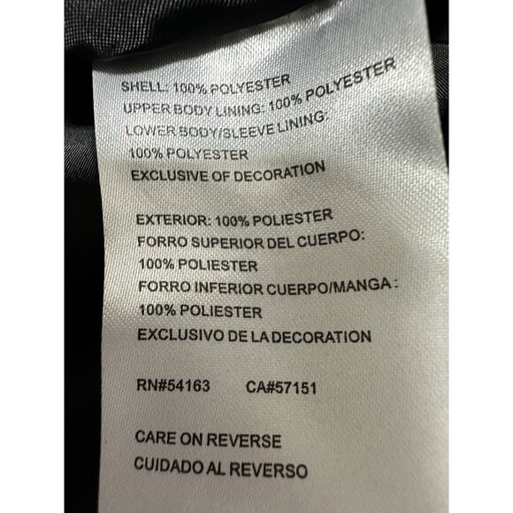 GIII Carl Banks MLB Miami Marlins Baseball Jacket Windbreaker Black Orange Large - Picture 5 of 11